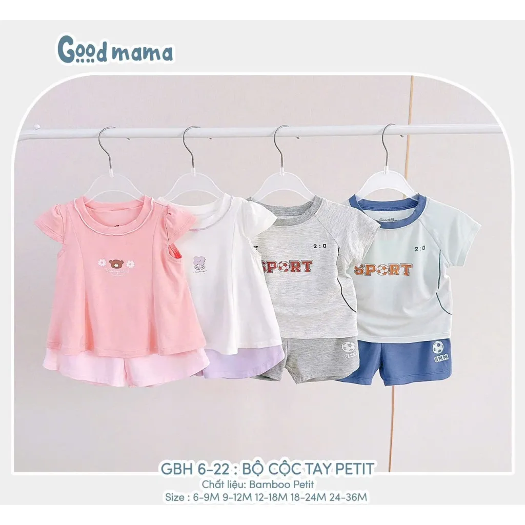 💖 BỘ CỘC TAY GOODMAMA - BÉ MẶC MÊ TÍT, MẸ YÊN TÂM CHỐT ĐƠN! 💖